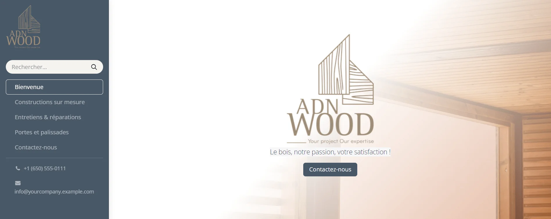 site web et ERP sur mesure