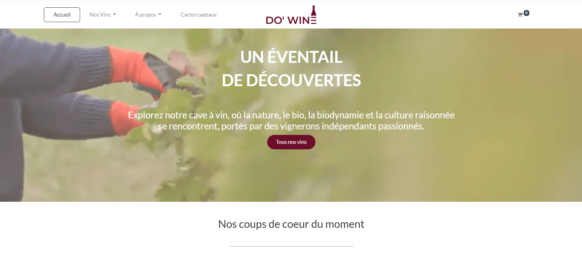 Dowine et leur gestion interne par un ERP