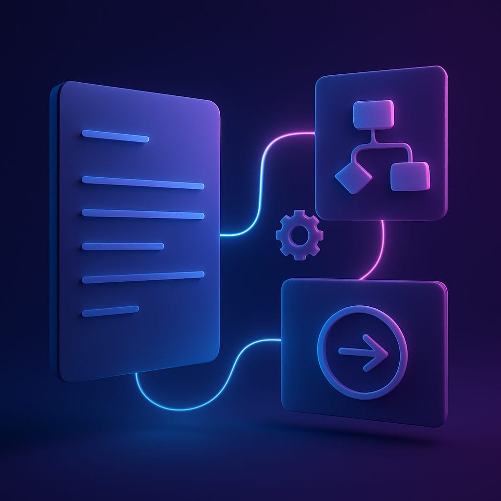 Configuration et automatisation de la facturation dans Odoo illustrées de façon abstraite